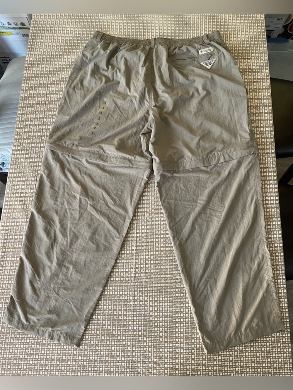 Columbia Sportswear Convertible Performance Fishing Pants Green XXL New